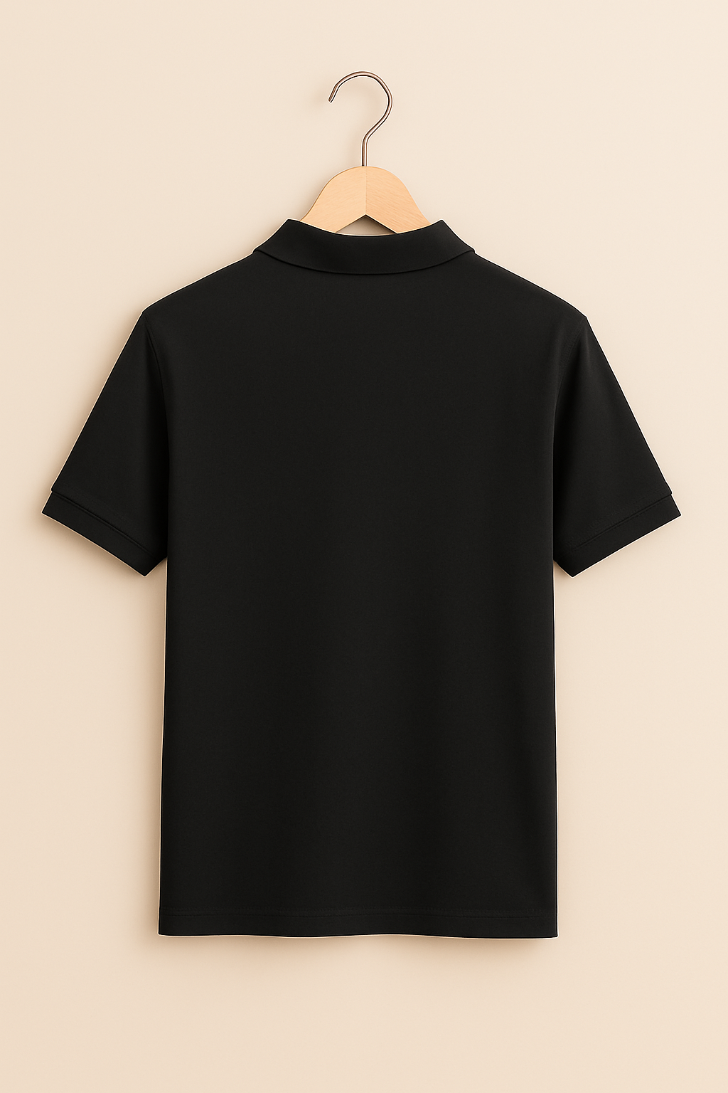 VOID Classic Polo Tee – VOID BLACK