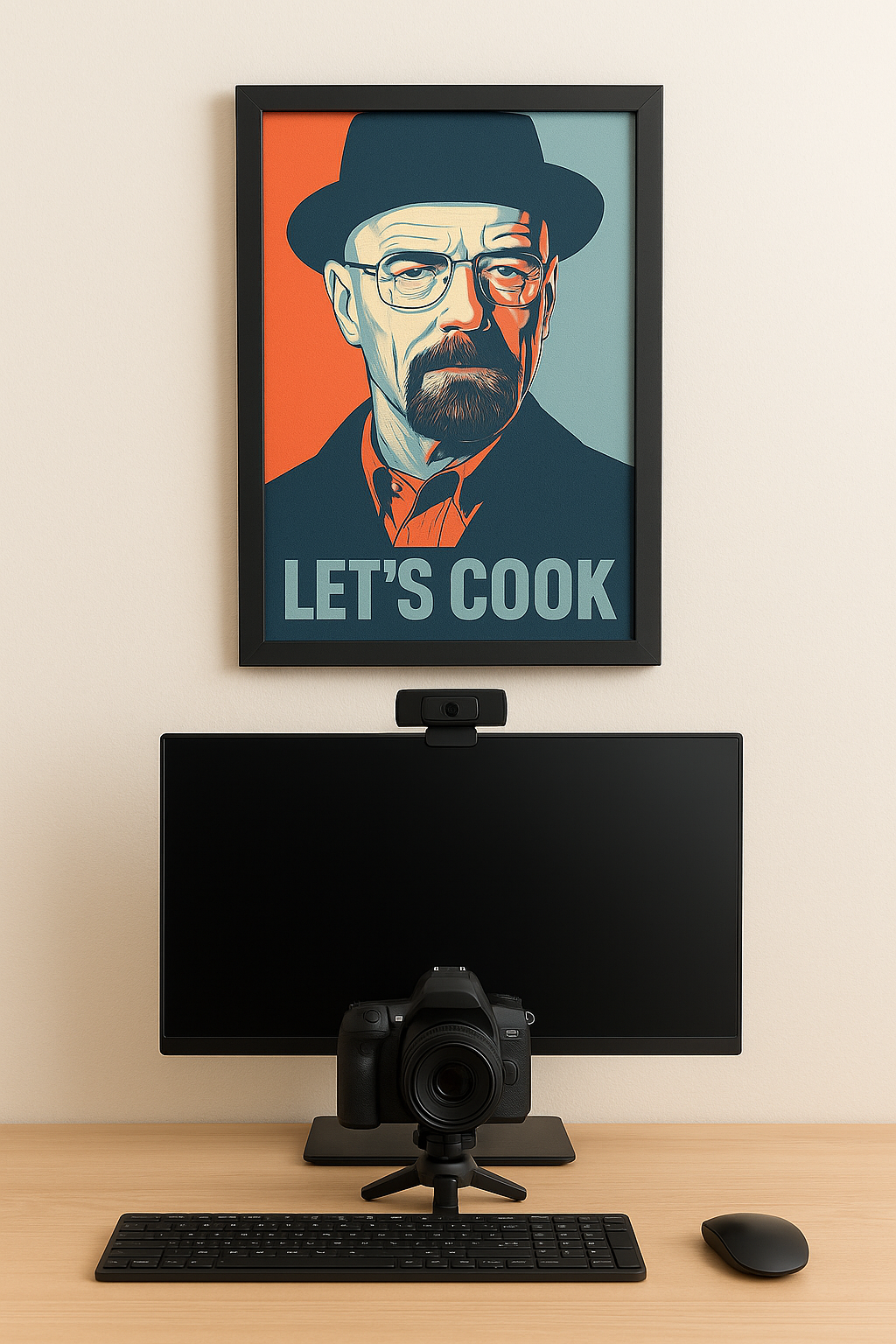Heisenberg – Let’s Cook | A3 Premium Gloss Framed Poster
