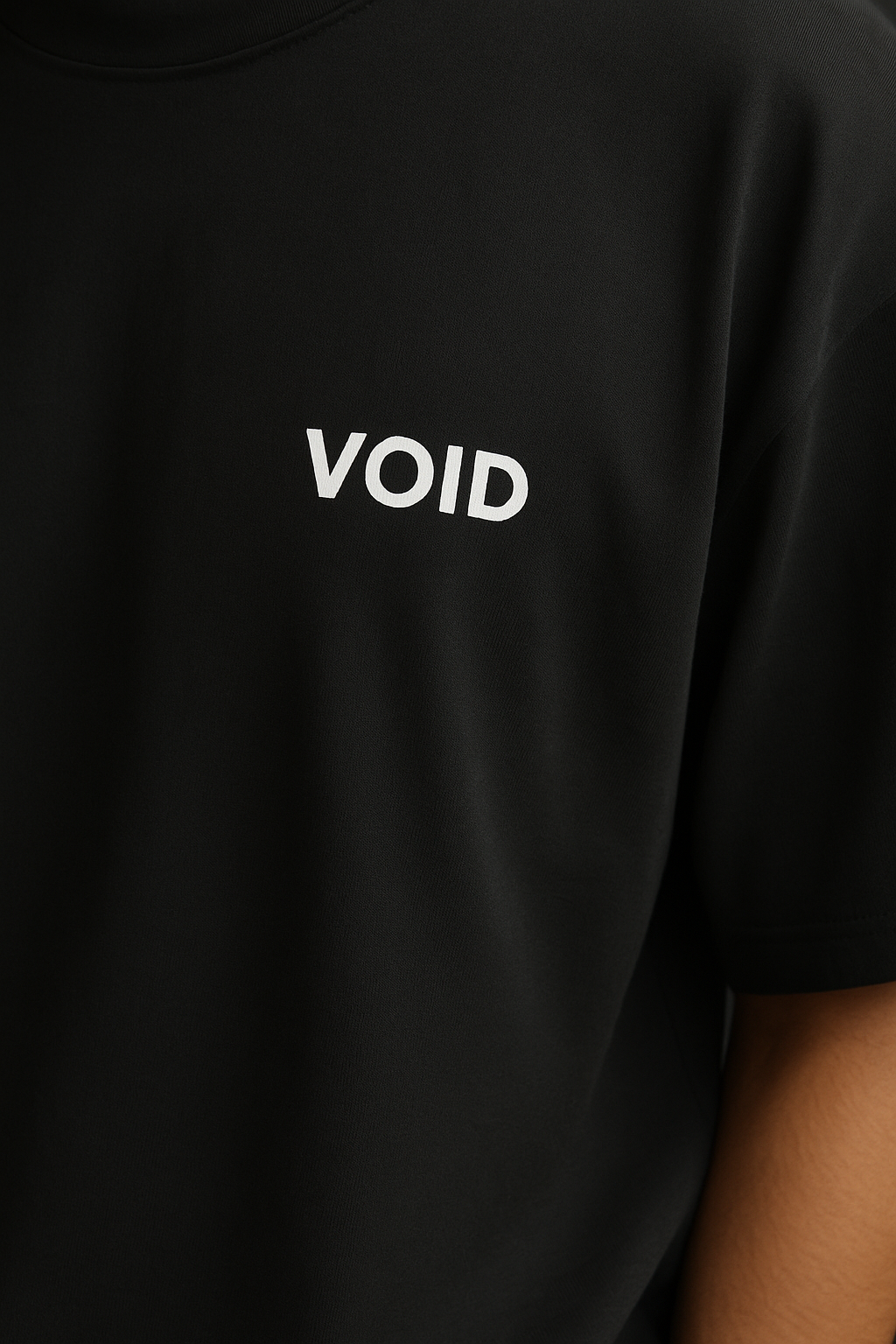 VOID Oversized Tee – BLACK VOID
