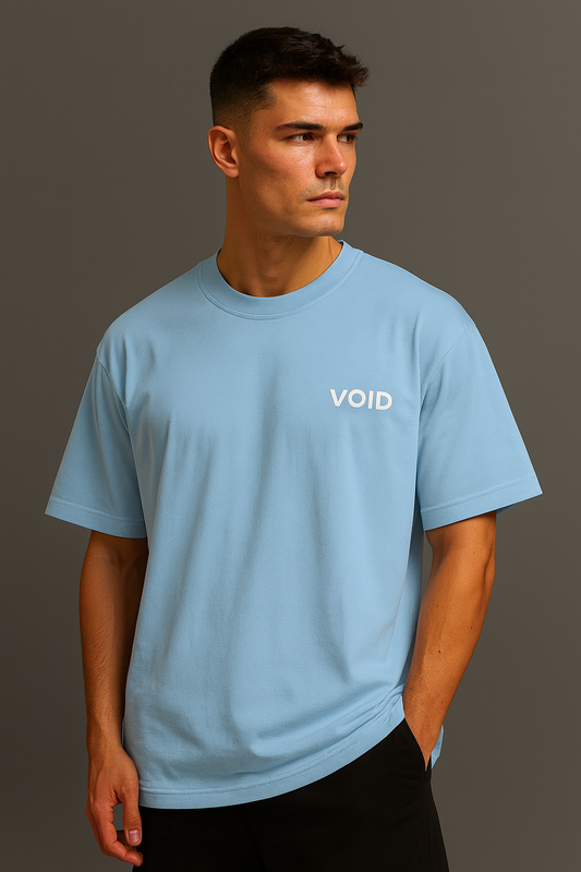 VOID Oversized Tee – SKY SILENCE